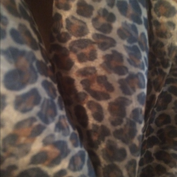 Handmade Cheetah Organza Women’s Infinity Scarf - Picture 2 of 3